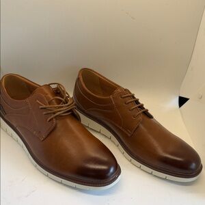 Men's Dress Lightweight Casual Business Wingtip Oxford Shoes
TAN